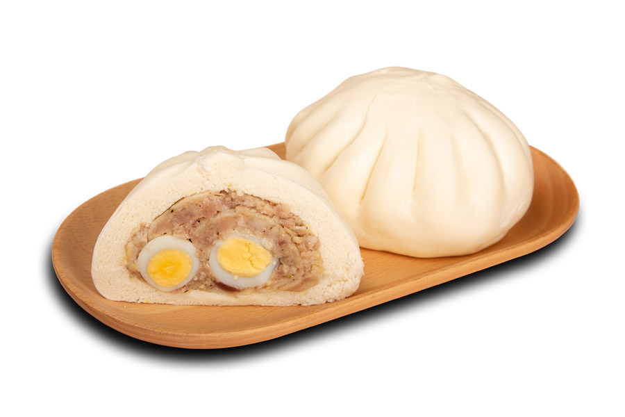 Bánh Bao Nhân Thịt Heo Trứng Cút 150gr (2 Trứng)