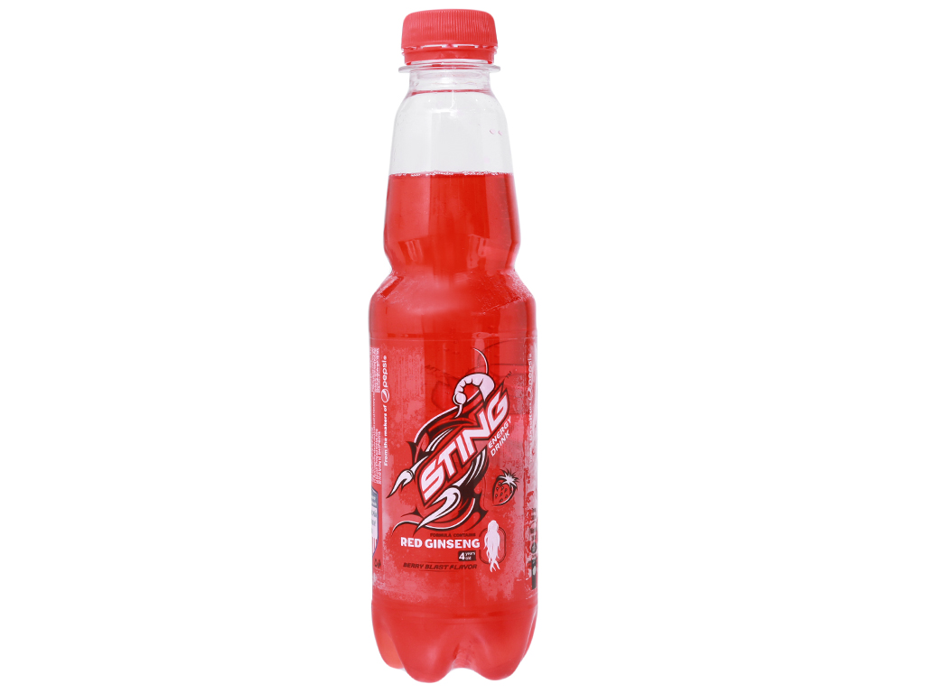 Sting Dâu tây đỏ Chai nhựa 330ml